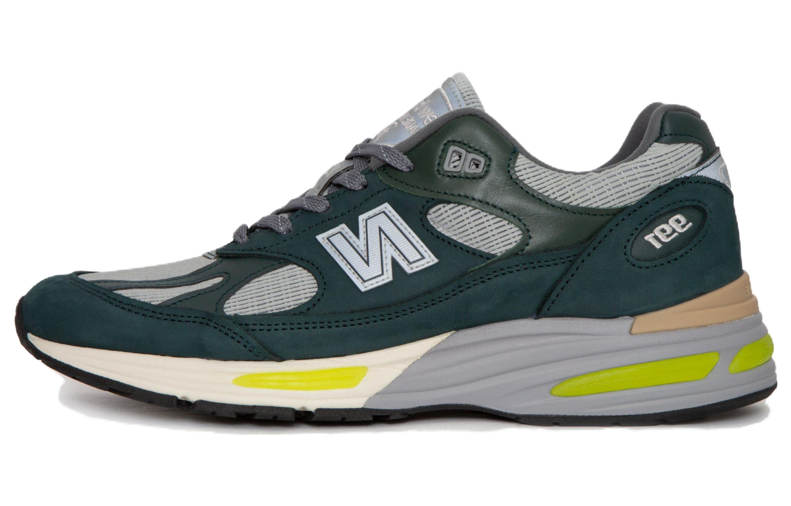 

Кроссовки Patta X 991v2 Made In England 'Sea Moss' New Balance, Dark Green