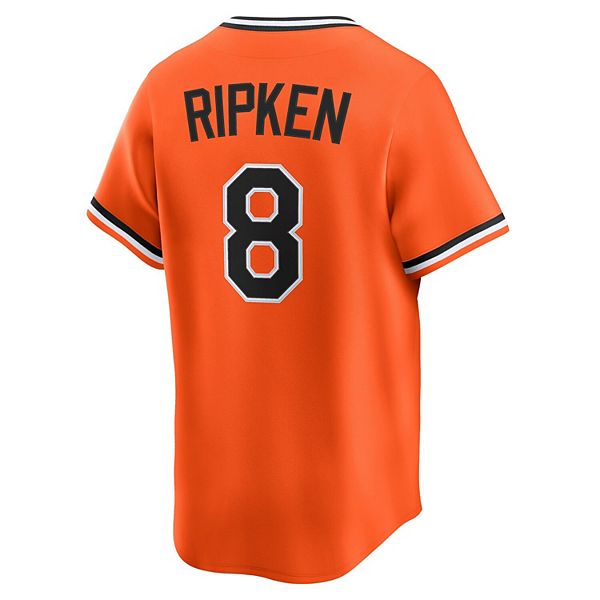 Мужская майка Baltimore Orioles Cal Ripken Sr оранжевая Cooperstown Collection Nike — фото 4