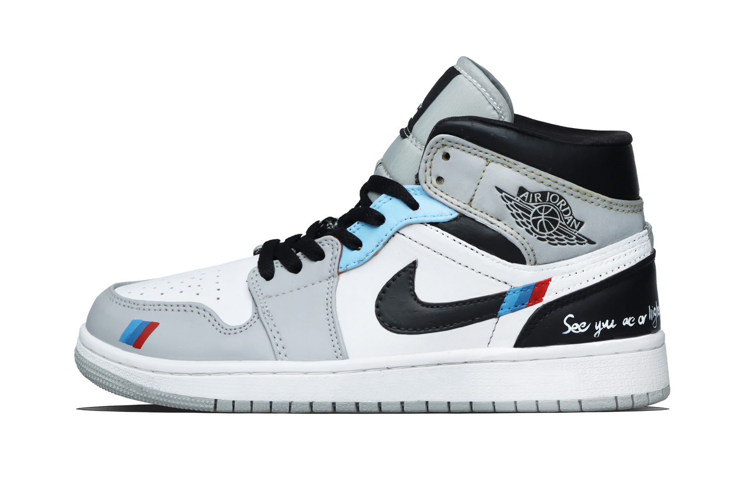 

Jordan Кроссовки баскетбольные Mid top Unisex Air 1 Undefined Abrasion Resistant Vintage Black