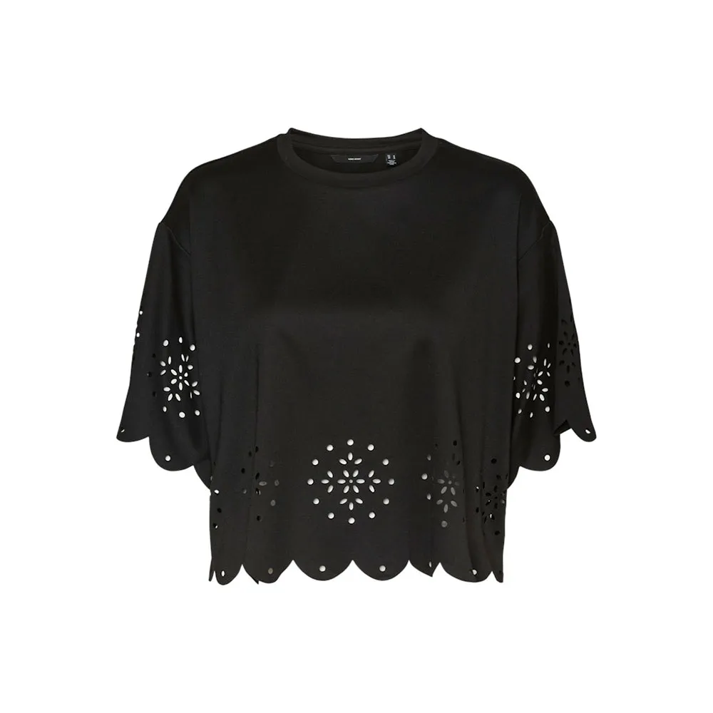 

Блузка с коротким рукавом Vero Moda Tora, черный