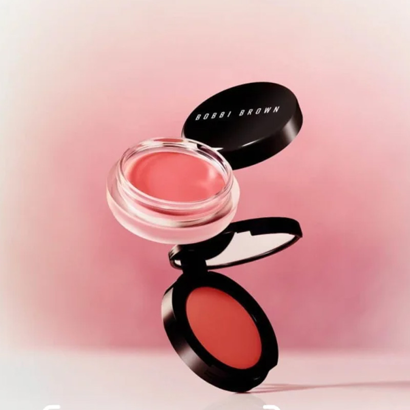 BOBBI BROWN Многоцветная палетка для губ и щёк Blush Cream, легко растушёвывается, Natural, 8,5 г — фото 4
