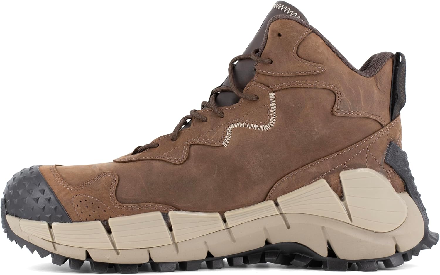 Мужские ботинки Reebok Work Zig Kinetica Edge II, коричневый — фото 3