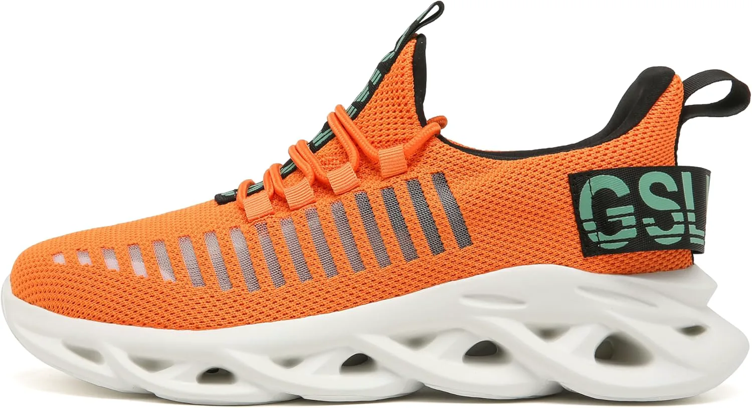 

Мужские кроссовки Jakcuz для бега, модные кеды, легкие, много цветов, для фитнеса, оранжевый