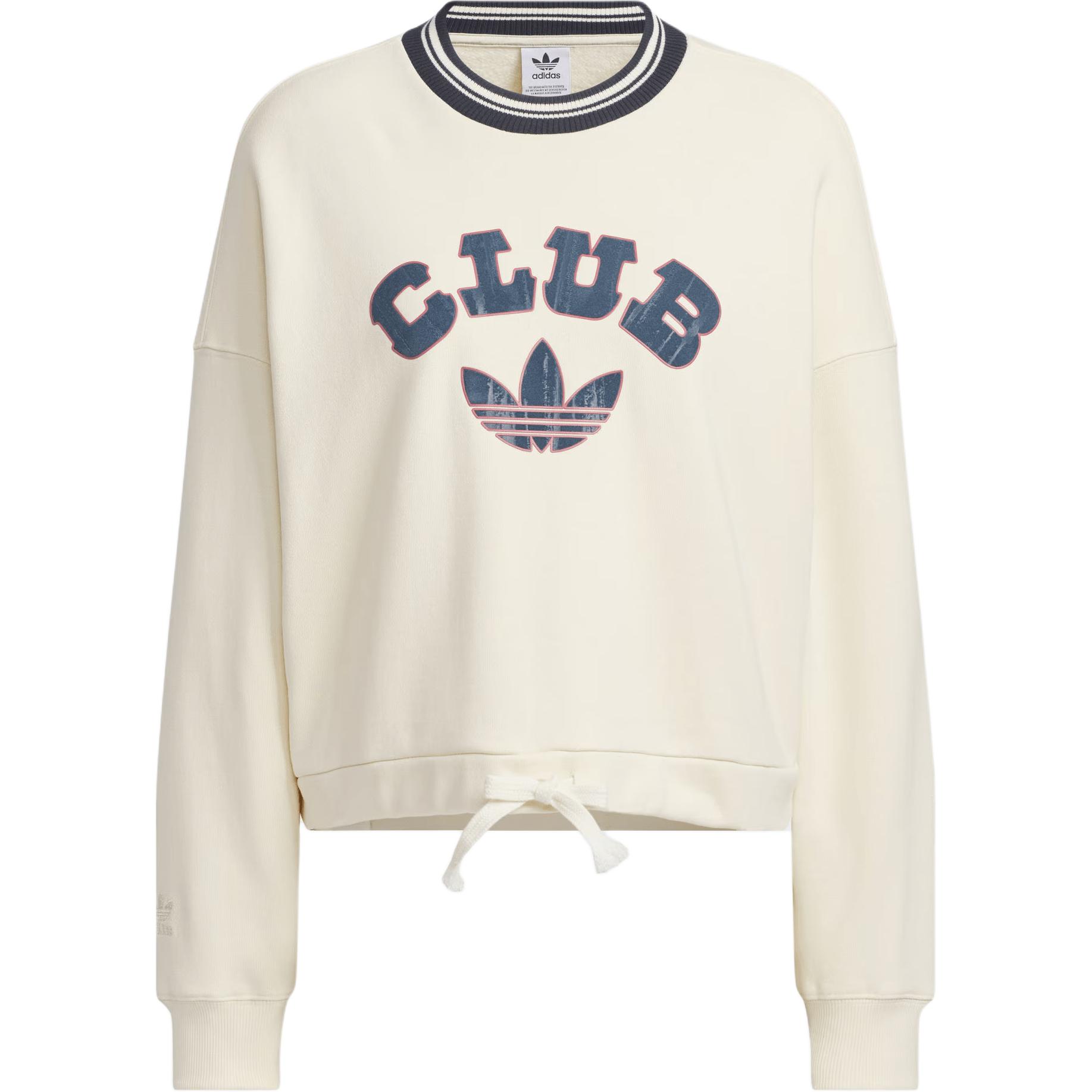 Футболка FW24 женская цвета слоновой кости Adidas Originals — фото 2