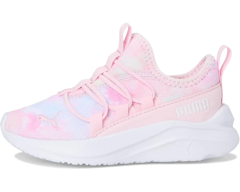 Кроссовки PUMA Kids Softride One4All Slip-On Shoes (Little Kid), Whisp Of Pink-puma WhiteSee Less — фото 4