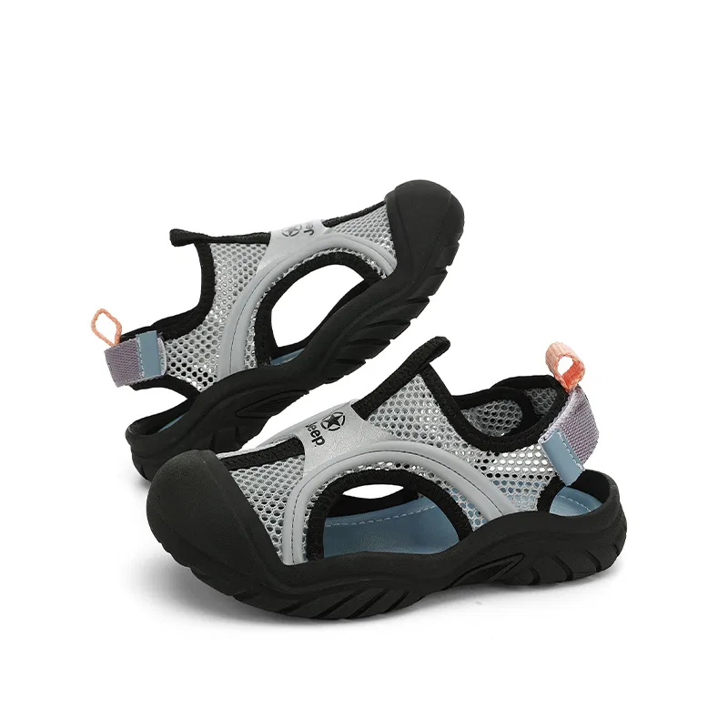 Сандалии детские легкие Jeep Kids' Light Star Gray/Obsidian Black — фото 2