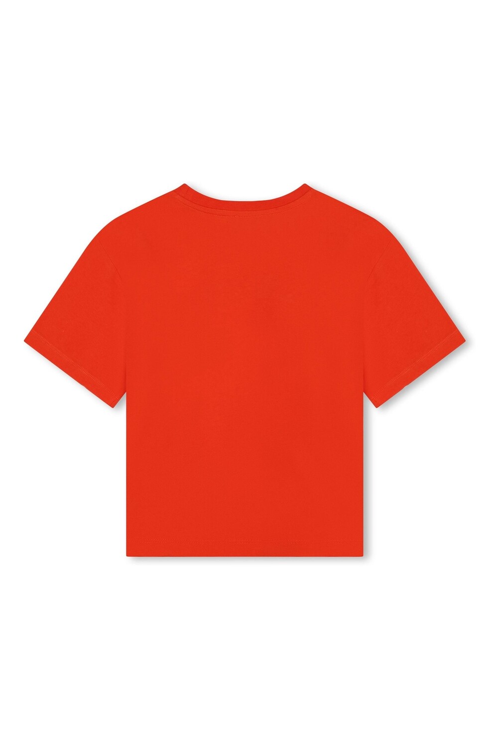 

Футболка с короткими рукавами и логотипом в виде слона Kenzo Kids, красный