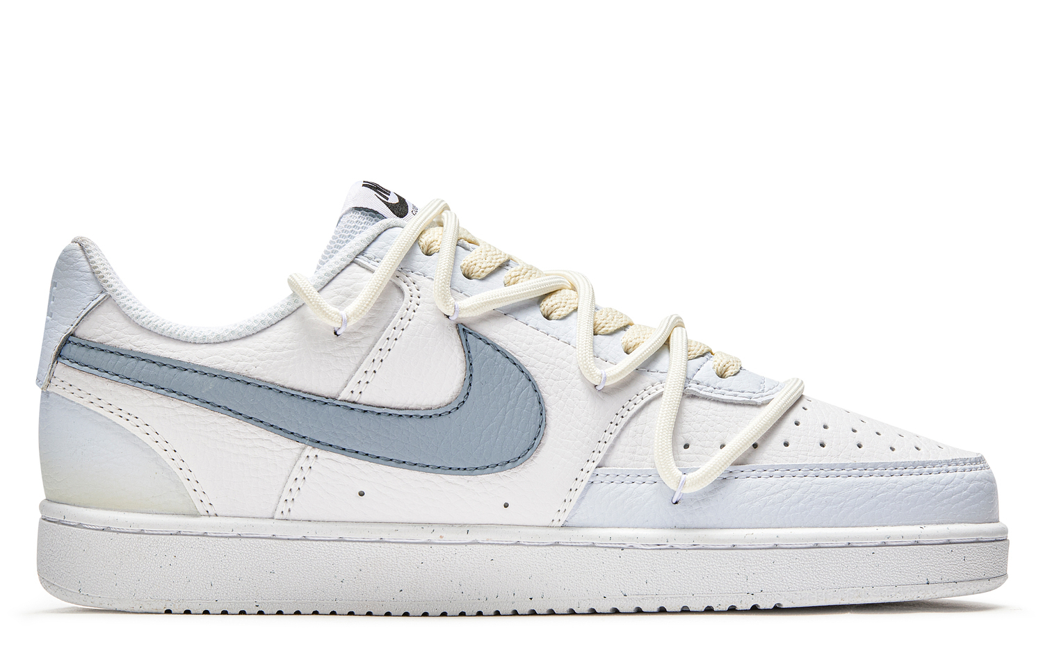Кроссовки Nike Court Vision 1 Impact Resistance Low Top мужские бело-синие — фото 2