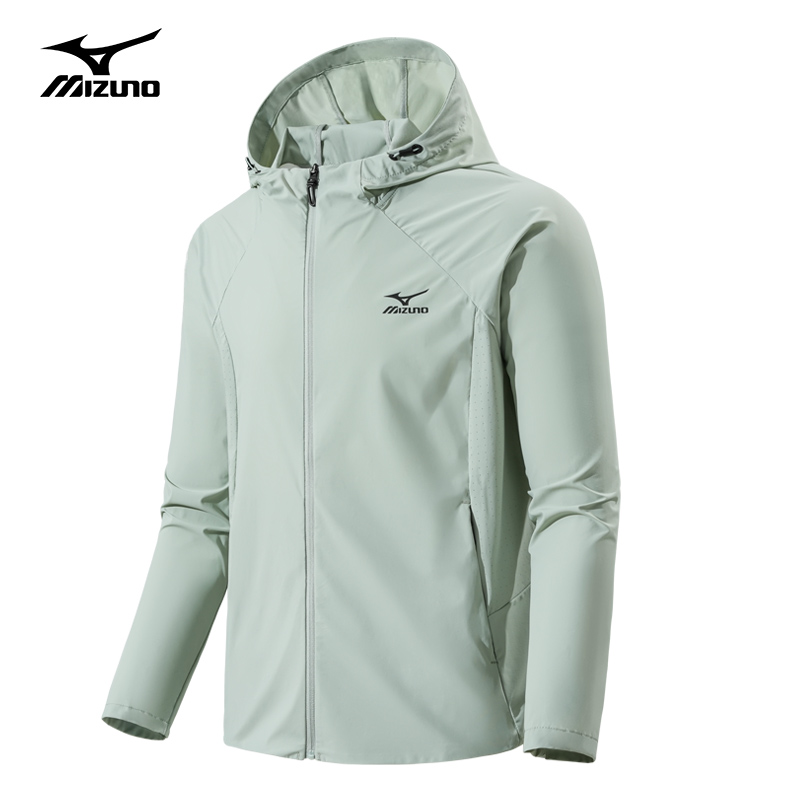 

Mizuno Дышащая быстросохнущая одежда с защитой от ультрафиолета унисекс, Light Green
