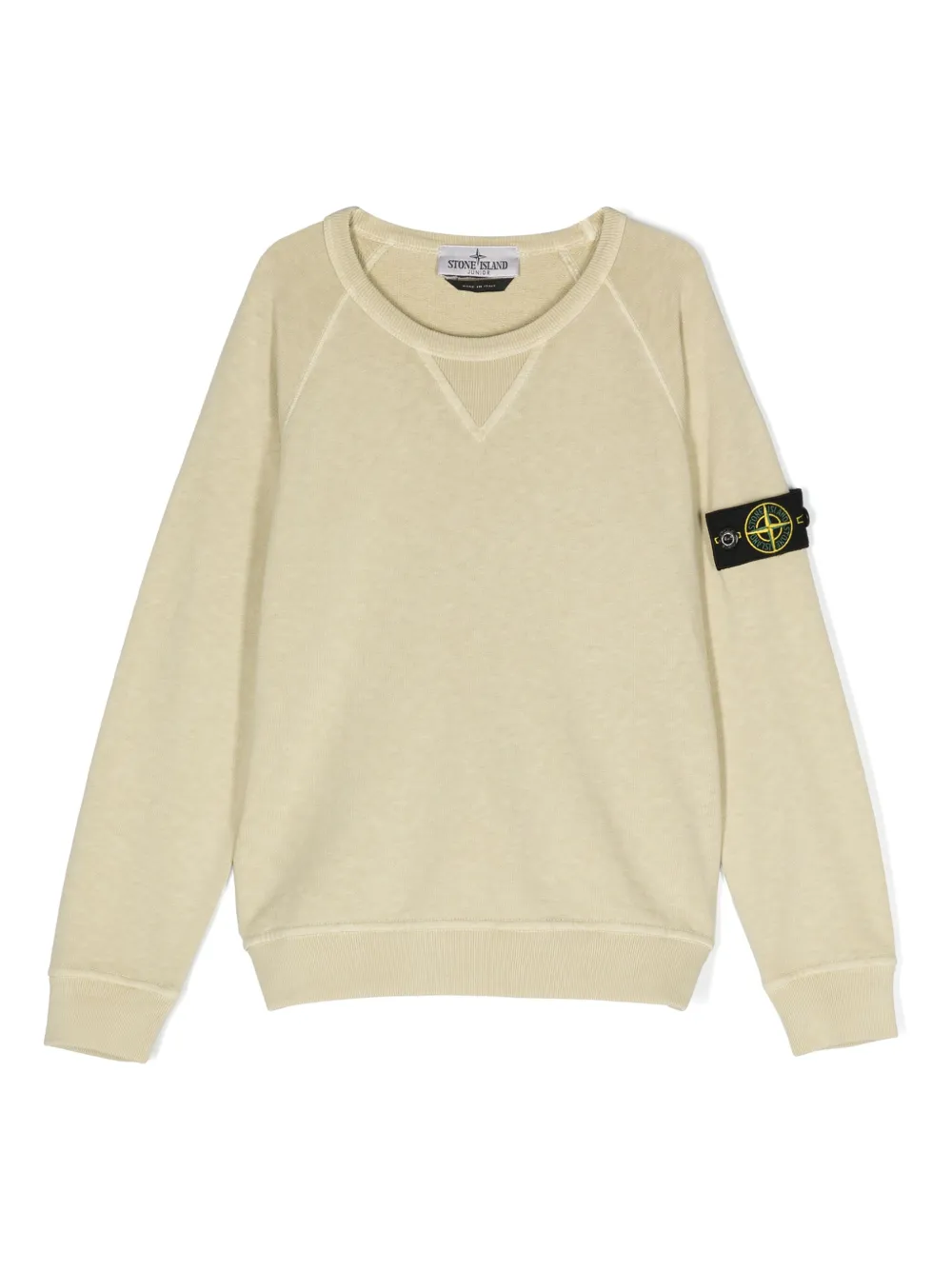 

Толстовка со съемным декором Compass Stone Island Junior, нейтральный