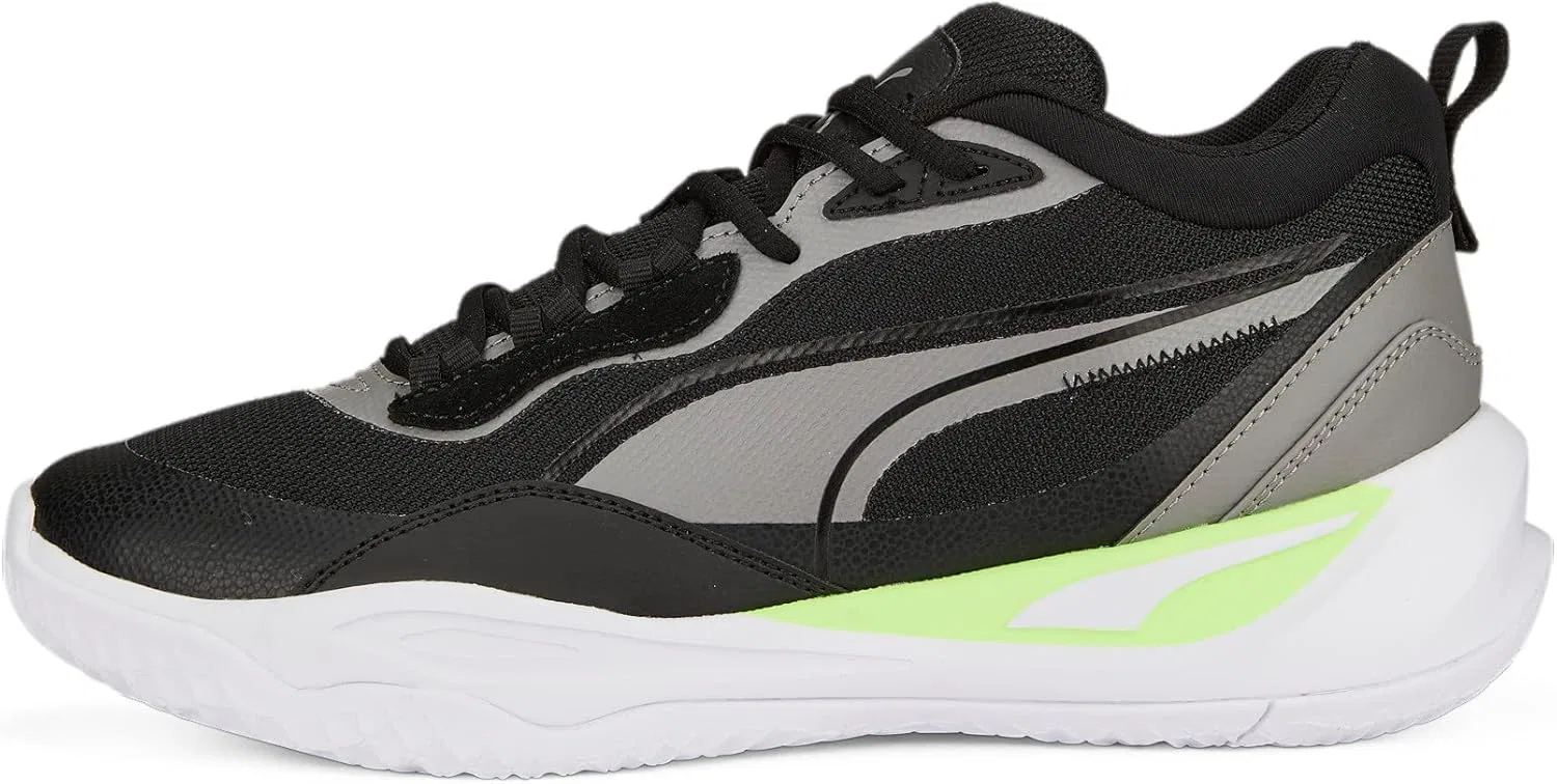 Мужские кроссовки PUMA Playmaker Pro Splatter, Puma Black Fizzy Lime — фото 3
