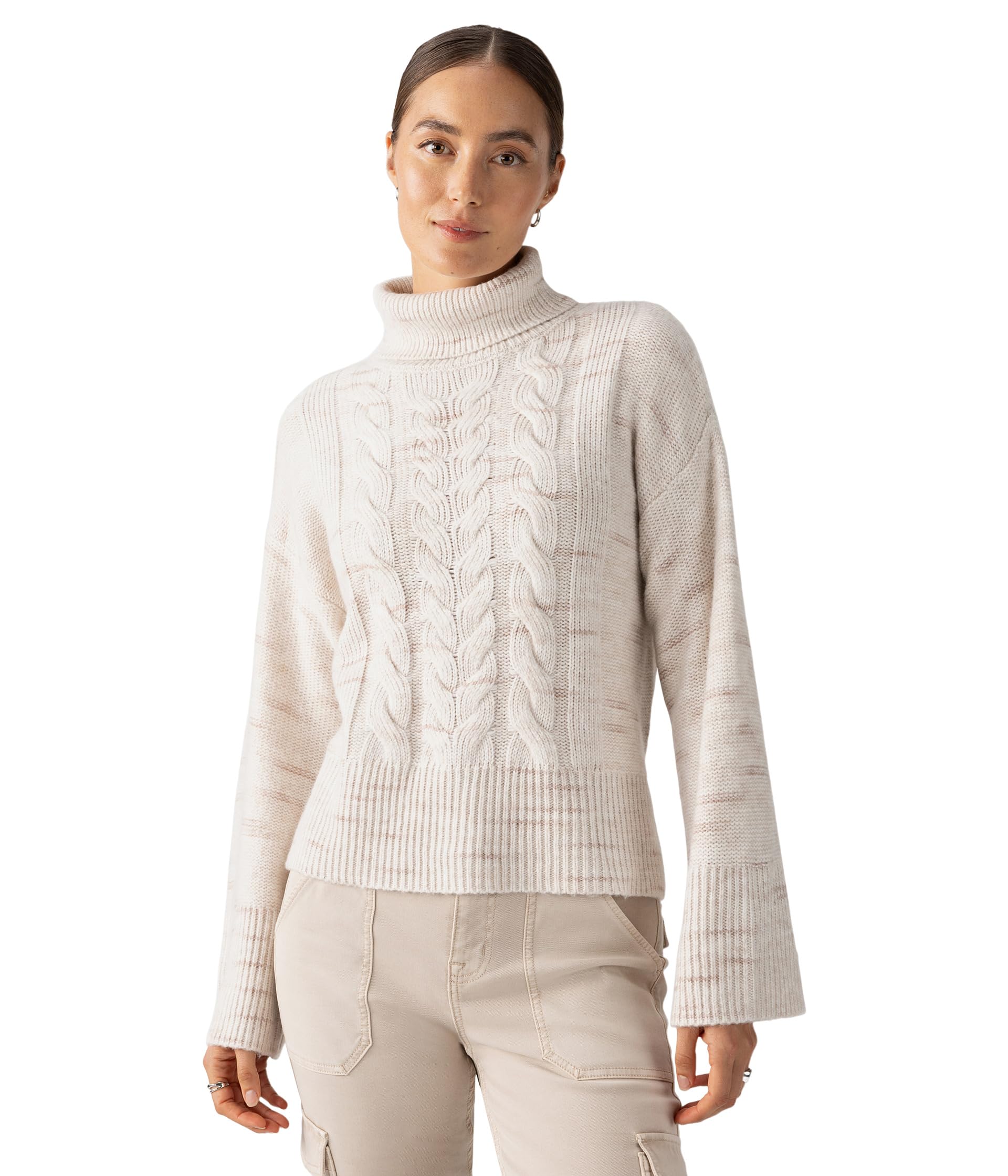 

Свитер Sanctuary Feeling Cozy Cable Sweater, Coco Smoke Multi
