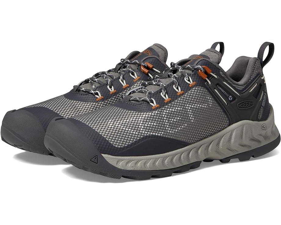 

Походная обувь KEEN Nxis Evo WP, цвет Steel Grey/Keen Maple