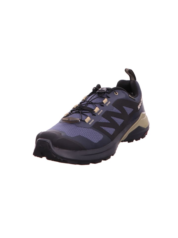 

Походная обувь SALOMON, цвет grisaille/black/slate green