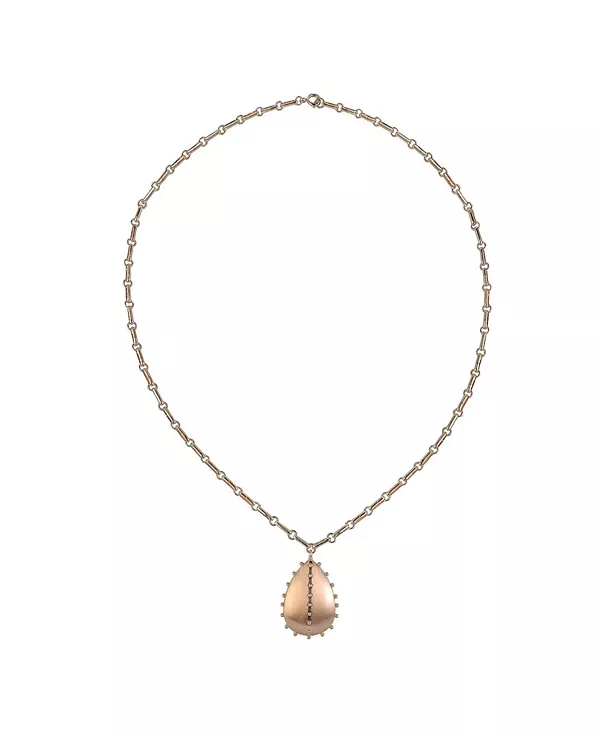 

Длинное ожерелье-капелька золотистого оттенка Rachel Rachel Roy, gold