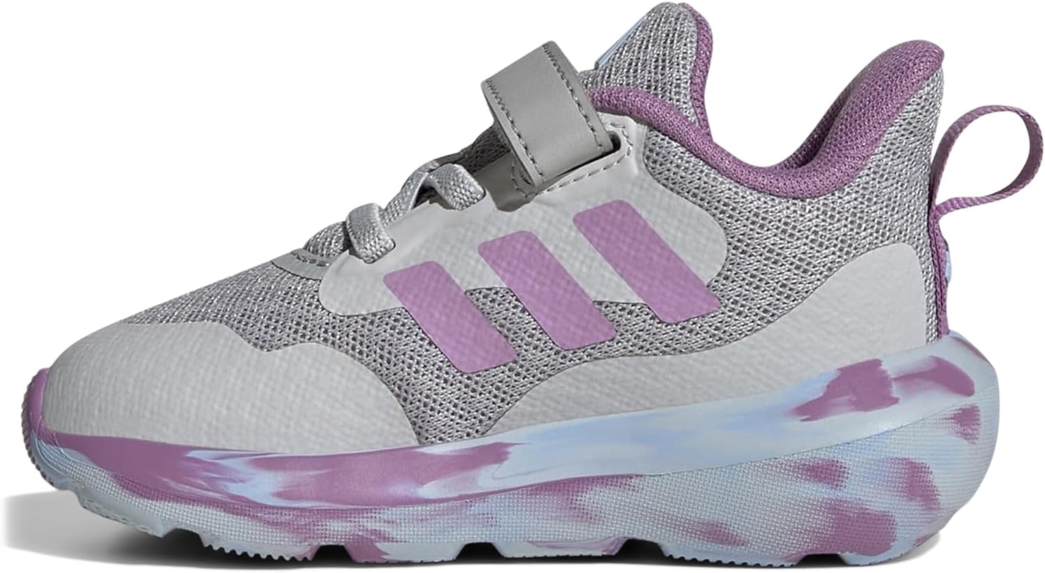 Кроссовки Adidas Unisex-Child Fortarun 2.0 для бега, фиолетовый/серый — фото 4