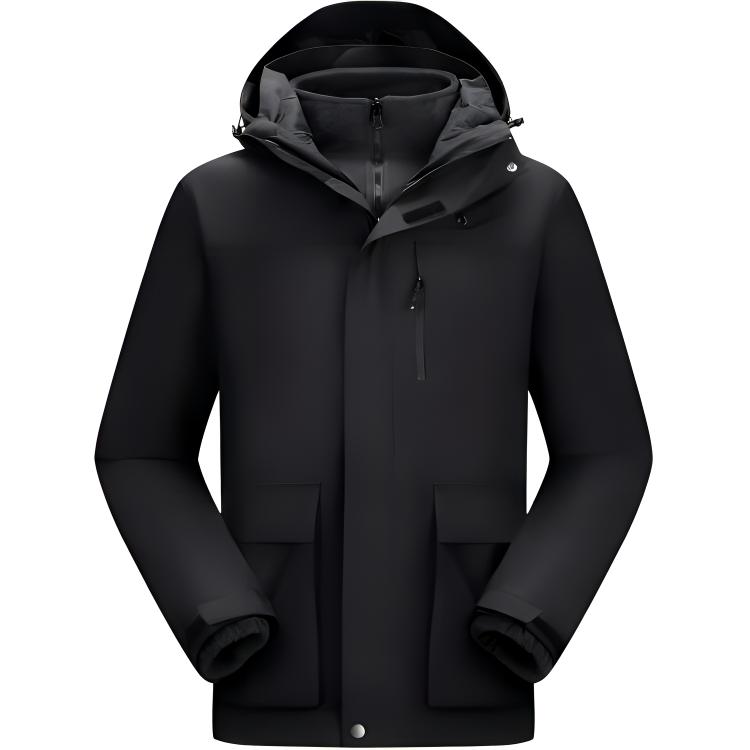 

Ветрозащитная термо куртка-ветровка для мужчин CAMEL, navy черный