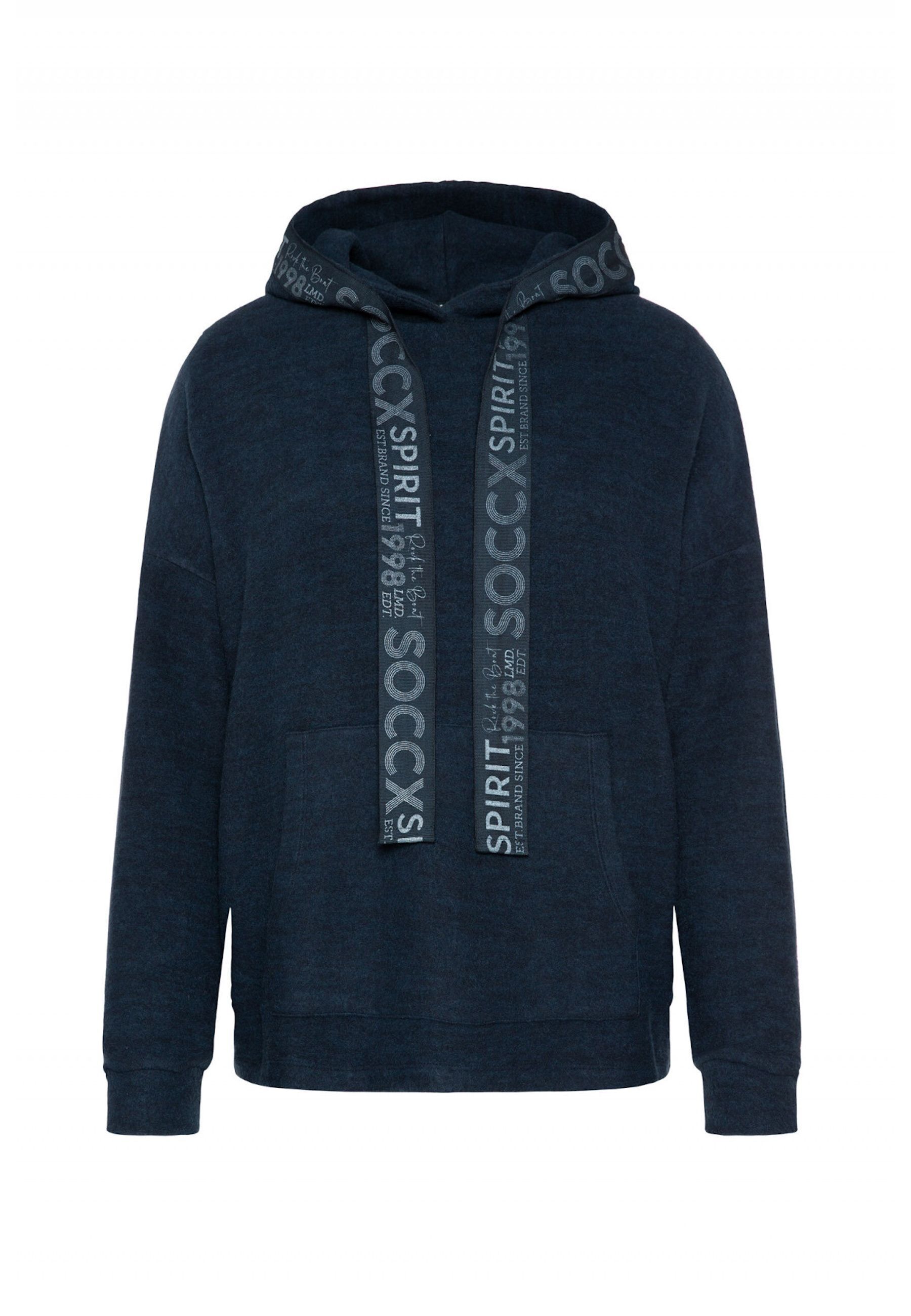 

Толстовка soccx Hoodie 'Rock the Boat', синий