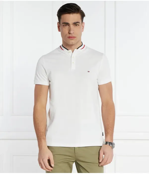 Полюс slim fit Tommy Hilfiger, белый — фото 3