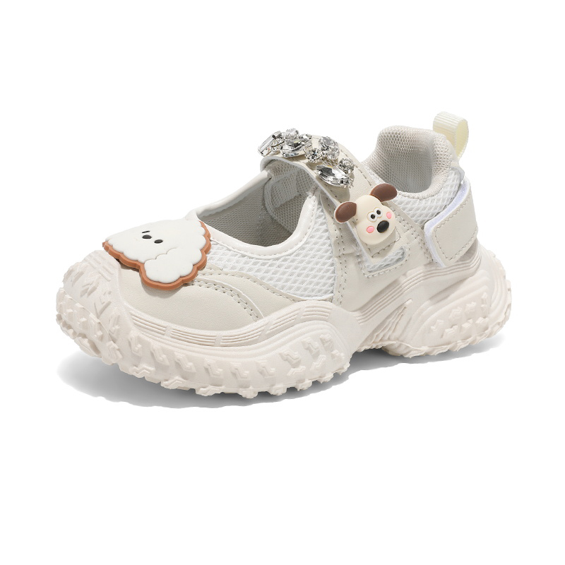 

Противоскользящая износостойкая детская обувь для повседневной носки RHOBESAM, бежевый