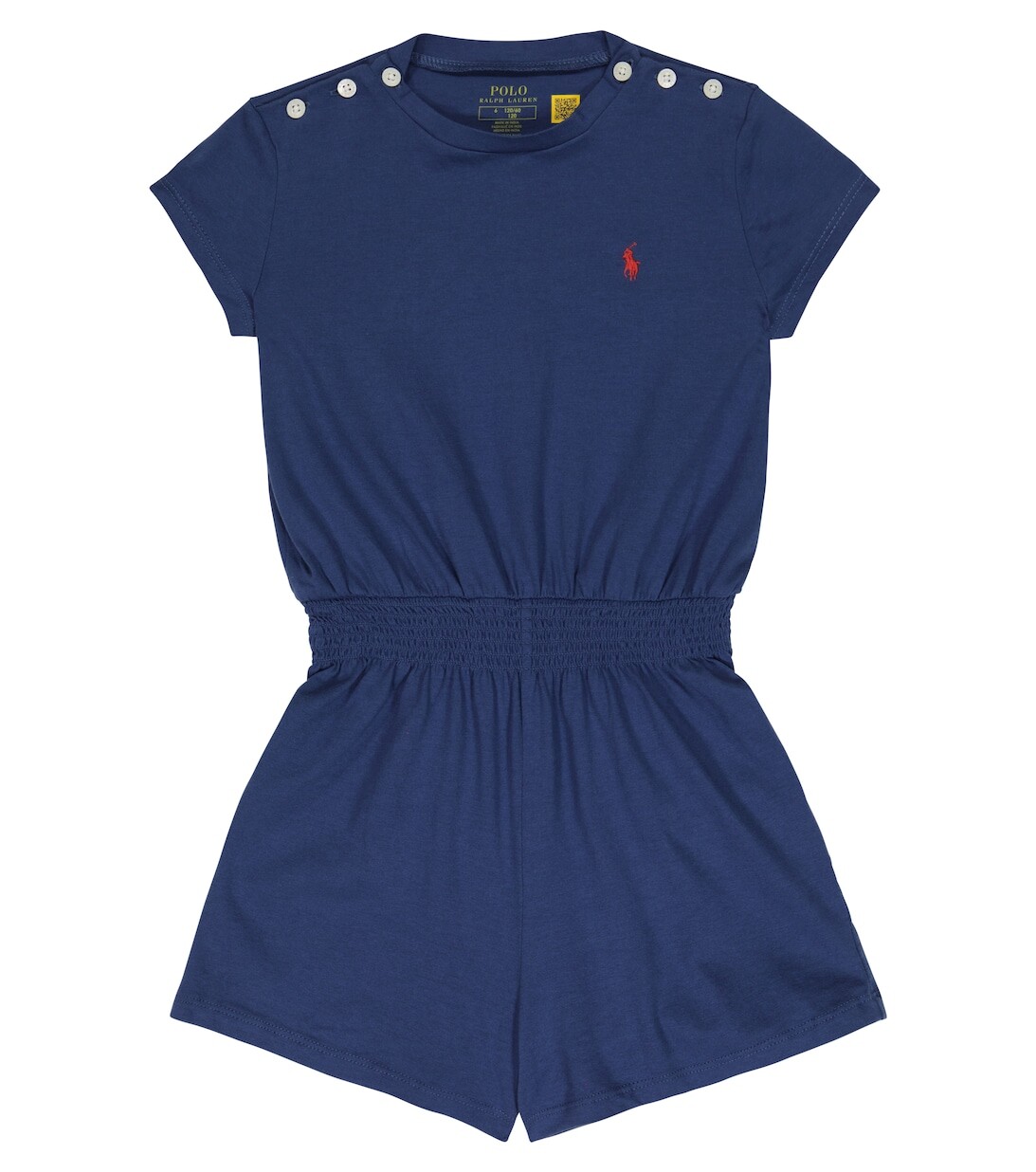 

Хлопковый комбинезон Polo Ralph Lauren, разноцветный