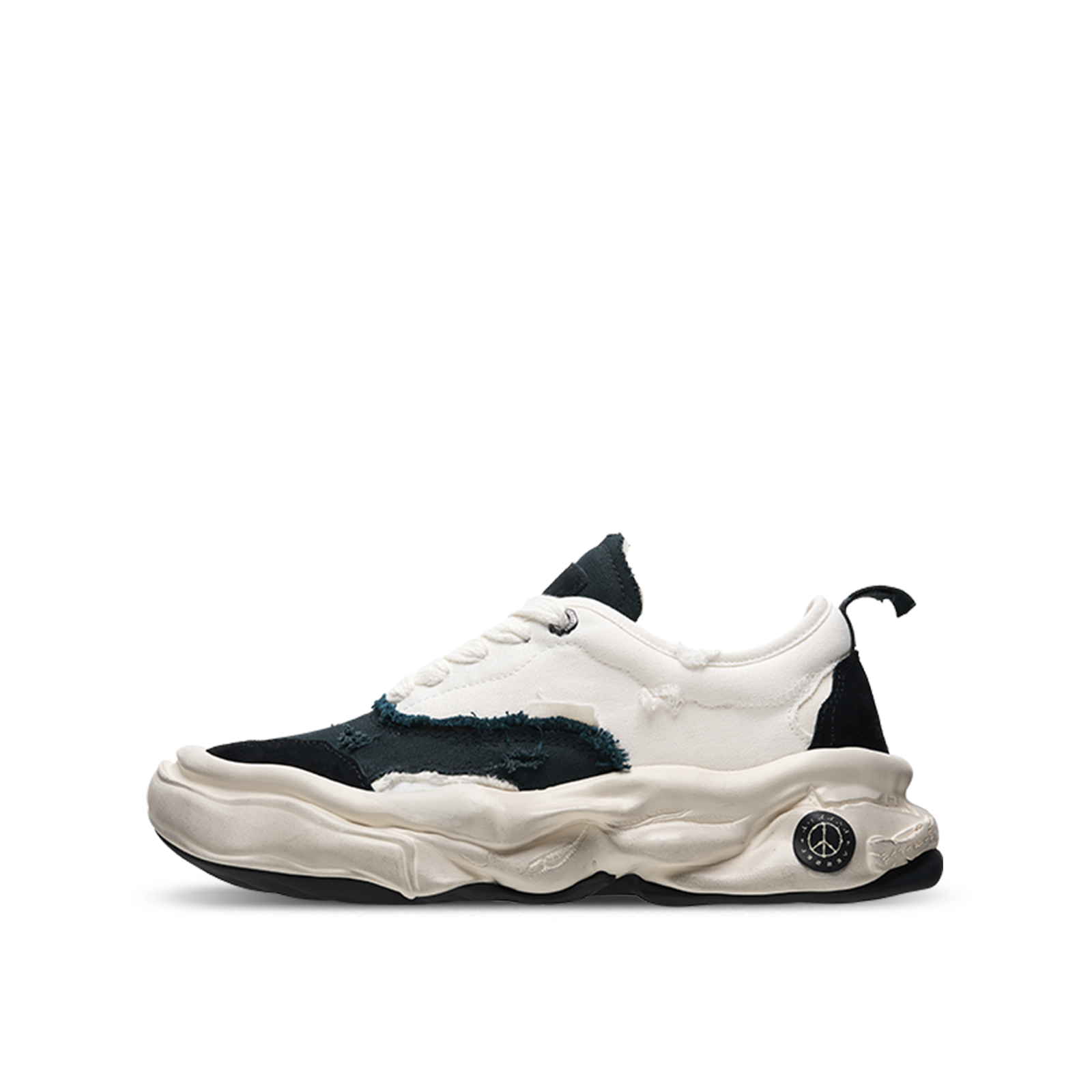 XVESSEL VESSEL Immortal Shoes Лоу-топы из канвы унисекс белые, цвет White — фото 3