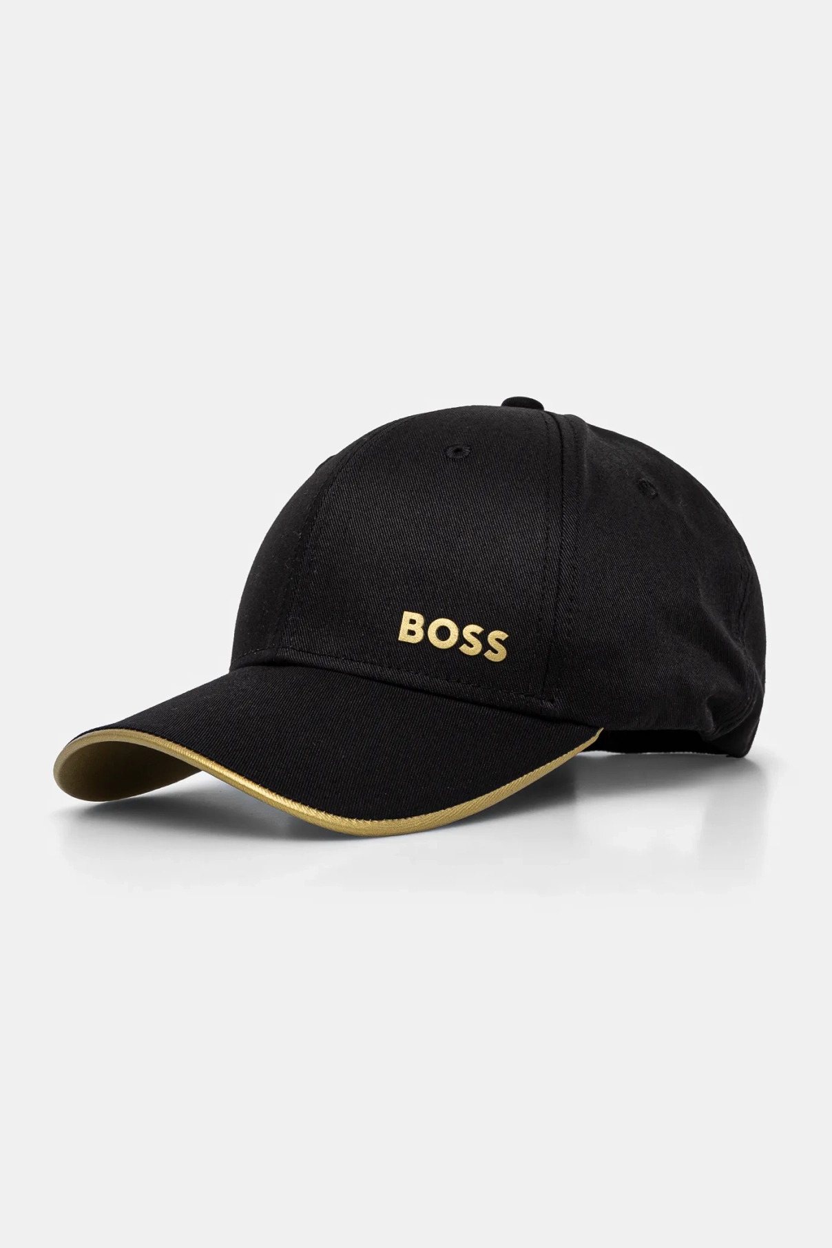 

Хлопковая бейсболка Boss Green, черный