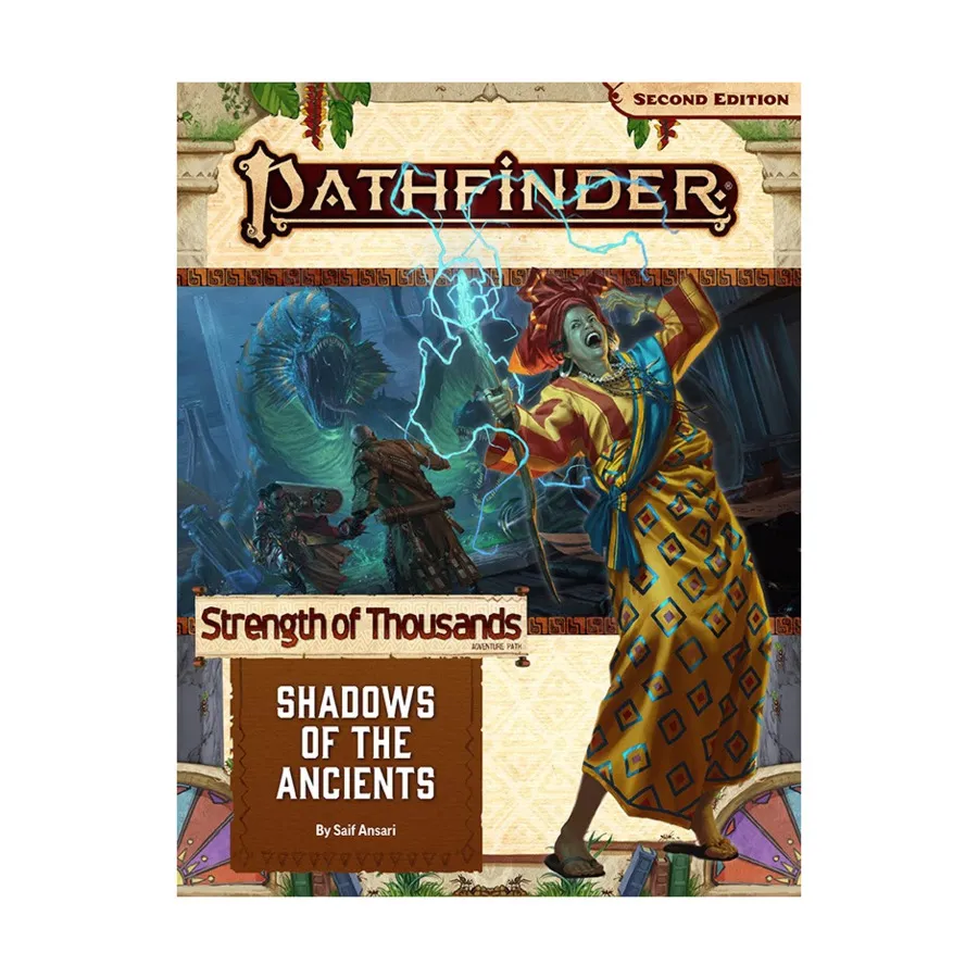 

#174 "Strength of Thousands #6 - Shadows of the Ancients", Pathfinder Roleplaying Game (2nd Edition) - Adventure Path #145 - #174, мягкая обложка