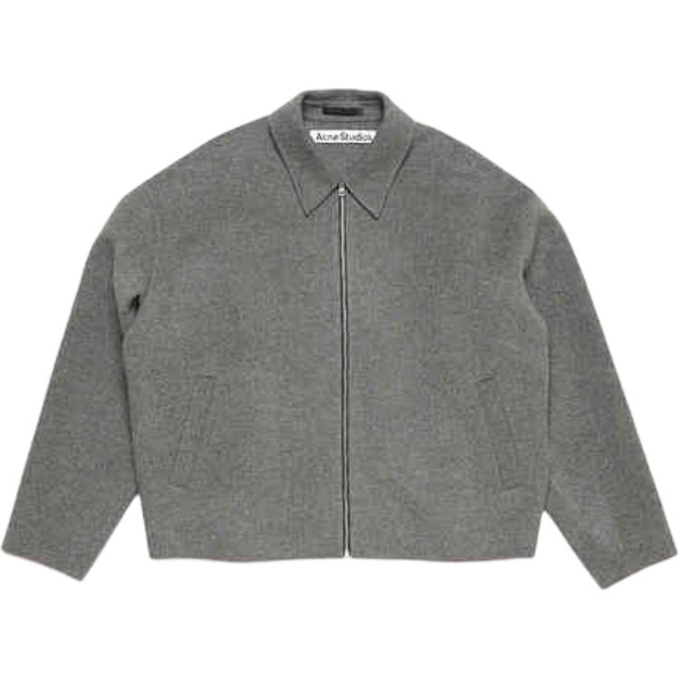 

Acne Studios Шерстяная куртка на молнии, Gray