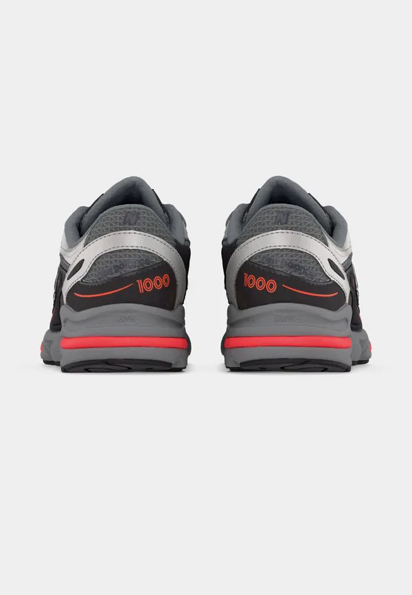 Кроссовки унисекс m1000 New Balance, Silver-Coloured Metallic/Tangerine Heat — фото 4