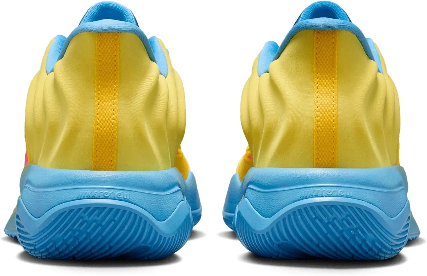 Баскетбольные кроссовки Giannis Immortality 4 FQ3680 NIKE, Lightning University Blue Barely Volt Hyper Pink — фото 4