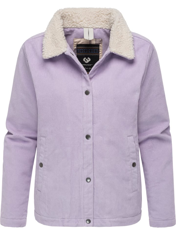 

Куртка ragwear Walinea Corduroy, цвет lavender