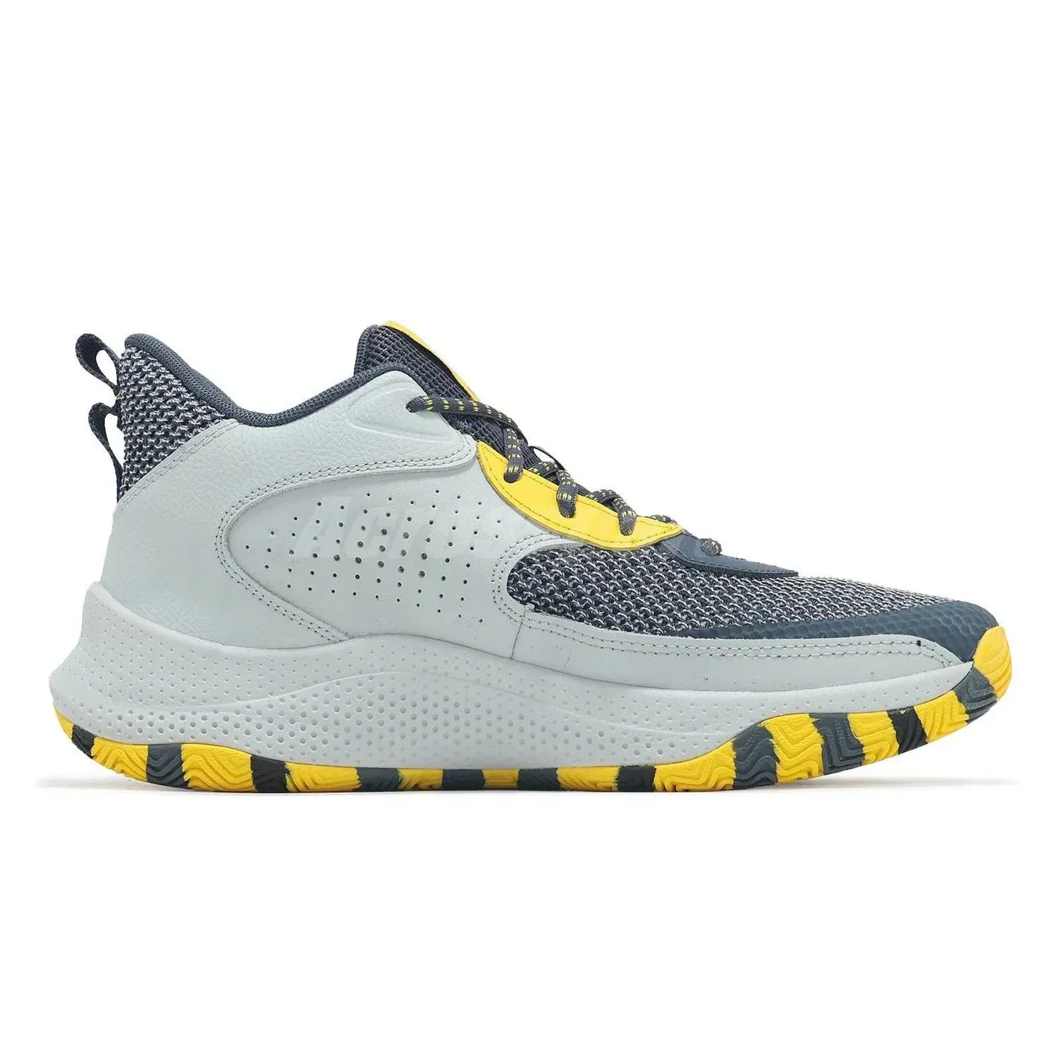 Under Armour Мужские баскетбольные кроссовки Curry 3Z24 серо-желтого цвета — фото 2
