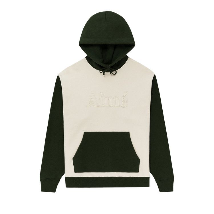 

Худи Aimé Leon Dore Washed Two-Tone Hoodie, Bone White
