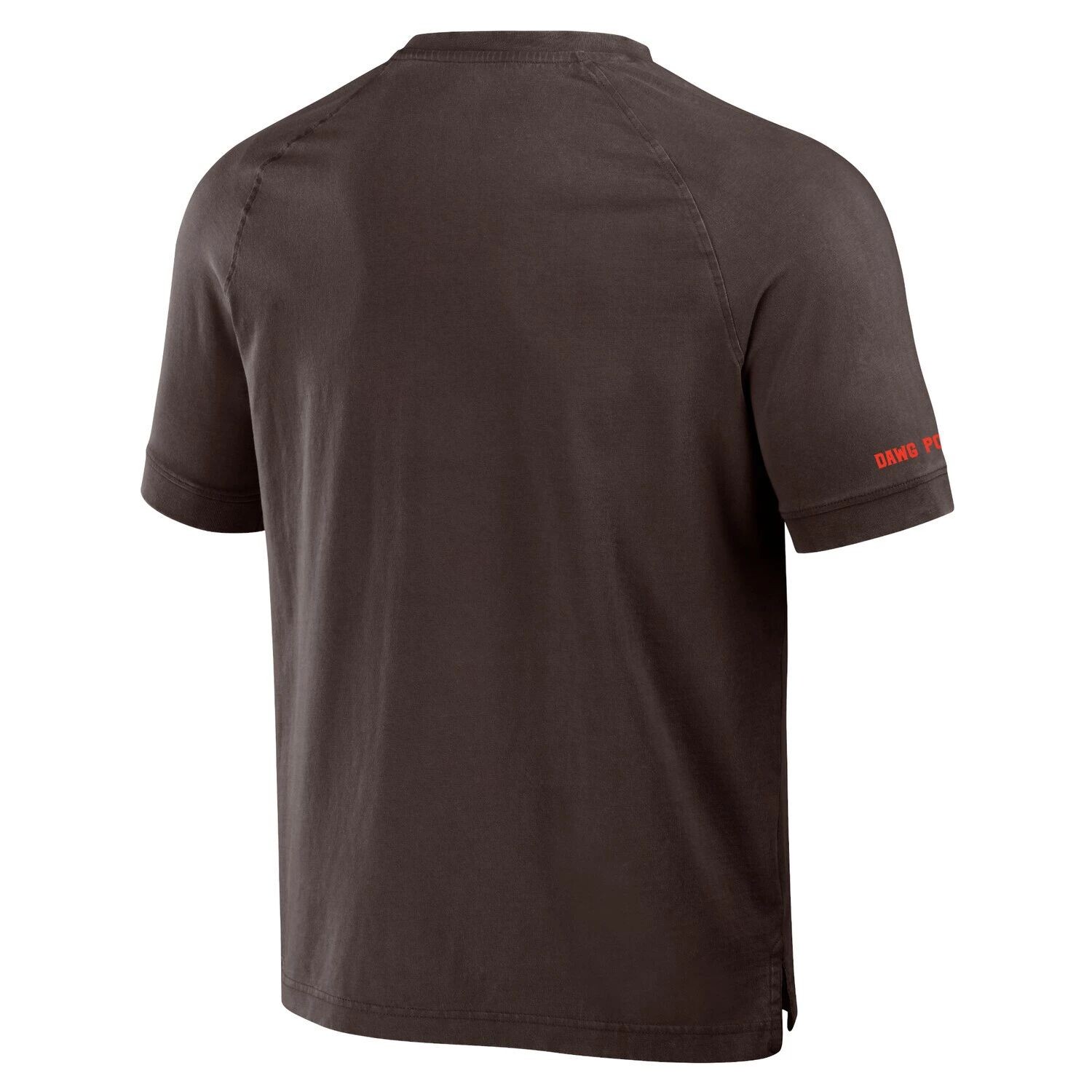 Мужская футболка NFL x Darius Rucker Collection от Fanatics Brown Cleveland Browns потертая футболка Хенли с регланом — фото 3