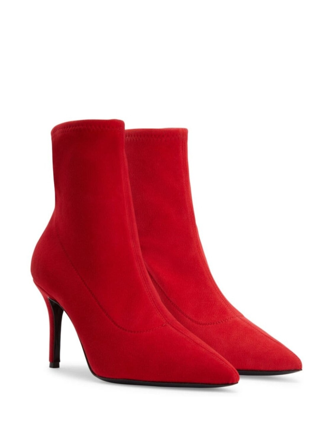 Giuseppe Zanotti ботильоны Mirea 90 с заостренным носком, красный — фото 2