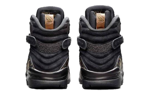 Кроссовки ovo x 8 ретро Air Jordan, черный — фото 4
