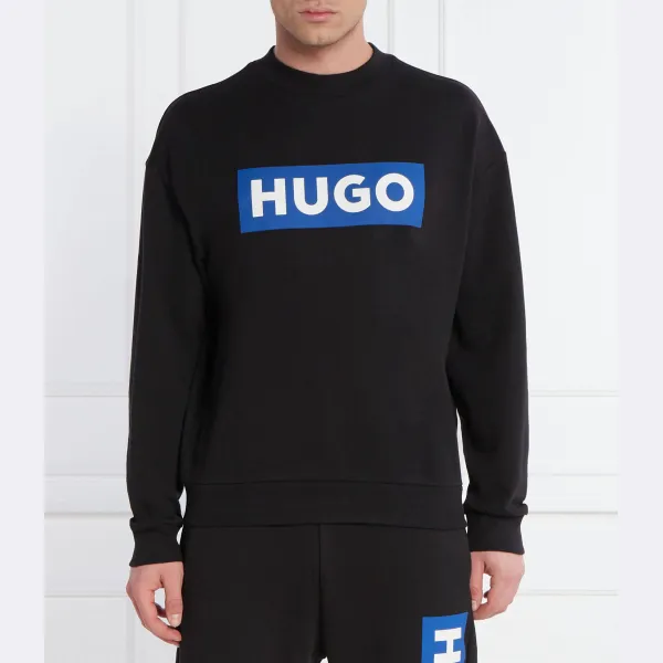 

Толстовка свободного кроя Niero Hugo, черный