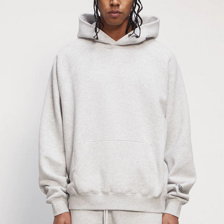 

Толстовка с капюшоном Fear Of God Essentials, цвет хизер серый