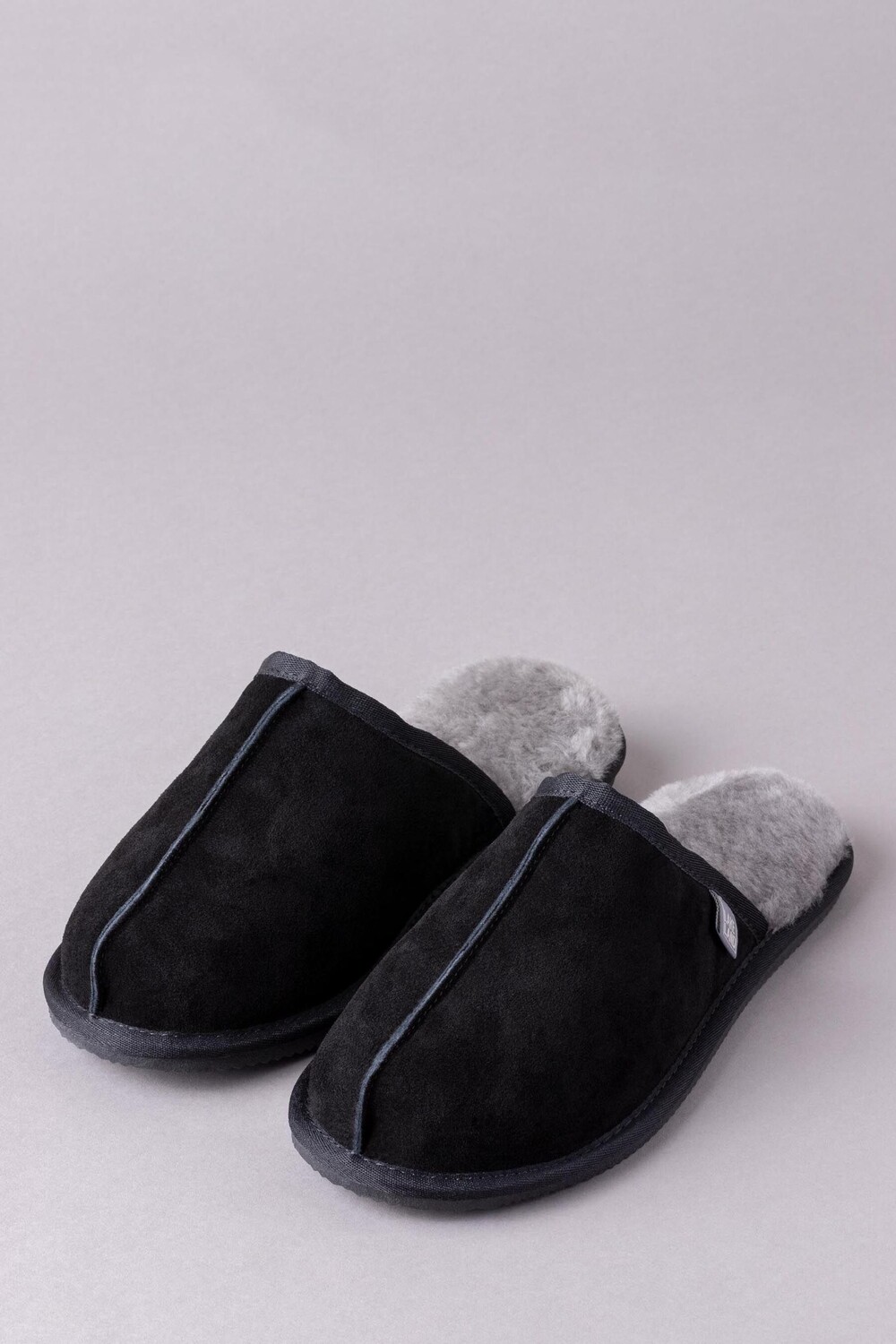 

Мужские слипоны Lakeland из овчины Lakeland Leather, черный