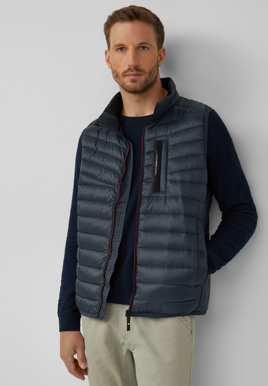 

Куртка s.Oliver Waistcoat, Navy/Dark Blue