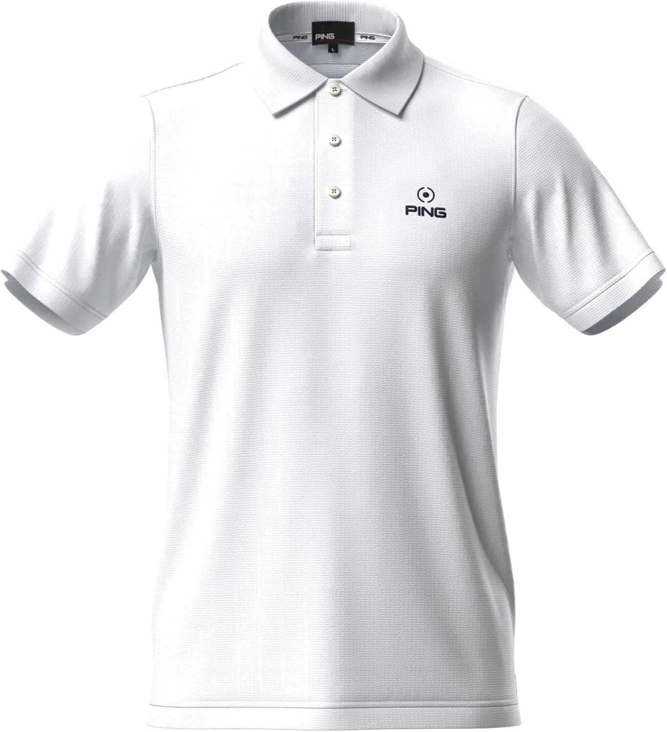 

Футболка-поло с коротким рукавом Pin Apparel 621-6160401 (влагоотводящая и быстросохнущая) / Мужская Ping Apparel, белый