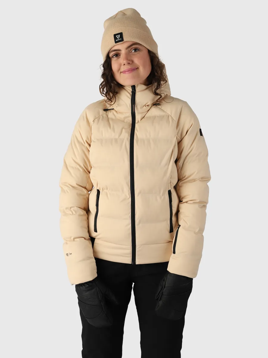 

Лыжная куртка Brunotti "Firecrown Women Snow Jacket" с капюшоном, цвет Canvas