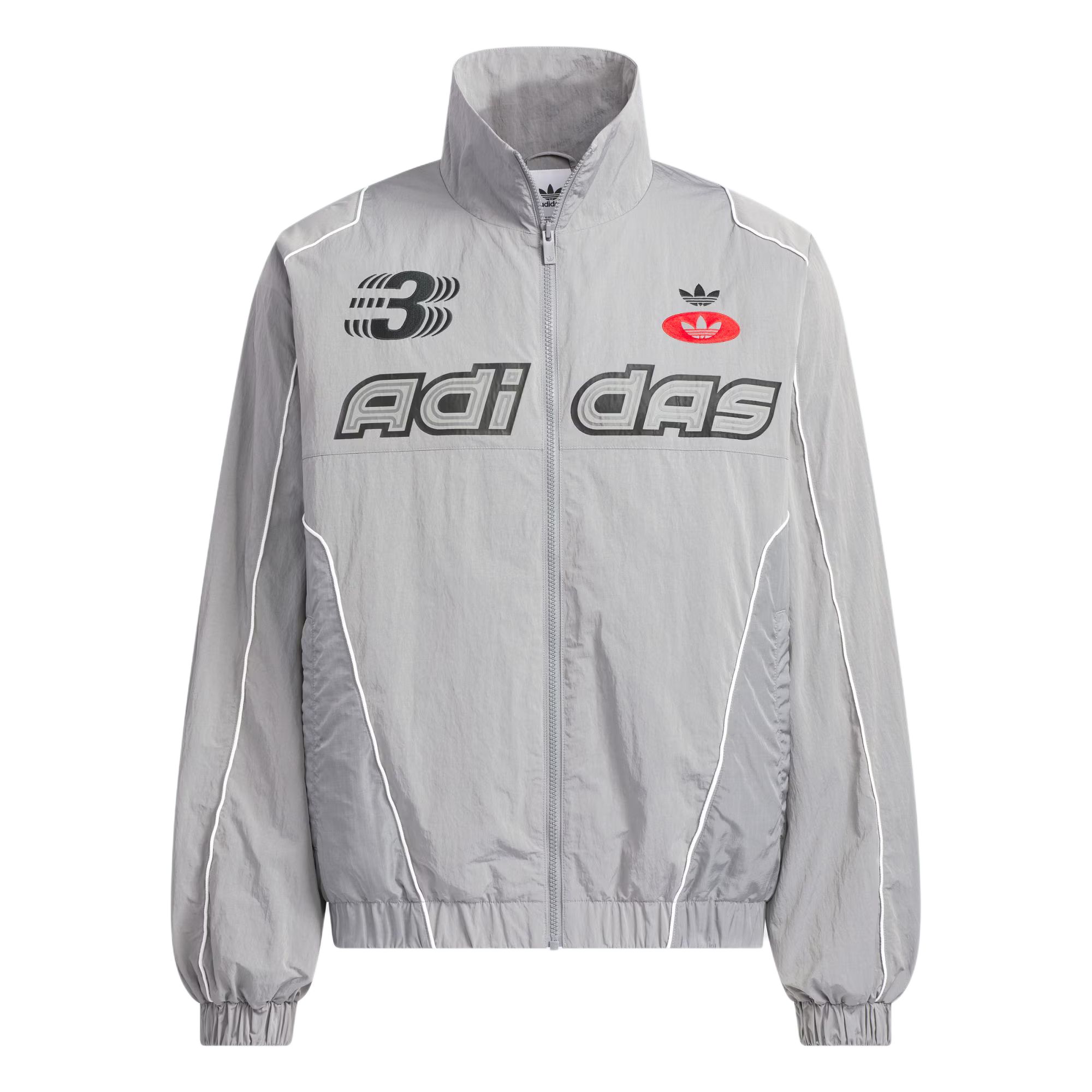 

Adidas Originals Мужская куртка RAC WV JKT M серого цвета, Gray