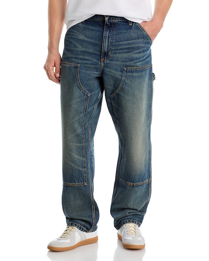 

Джинсы прямого кроя Carhartt с двойным коленом синего цвета Carhartt WIP, синий