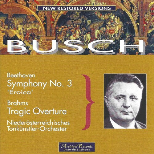 

CD диск Beethoven / Busch: Sym 3-Niederosterr