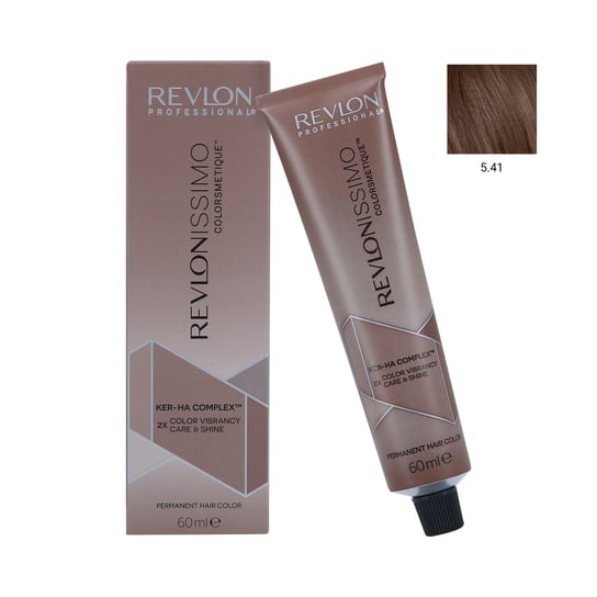 

Профессиональная краска для волос 5.41, 60 мл REVLON REVLONISSIMO COLORSMETIQUE, Revlon Professional