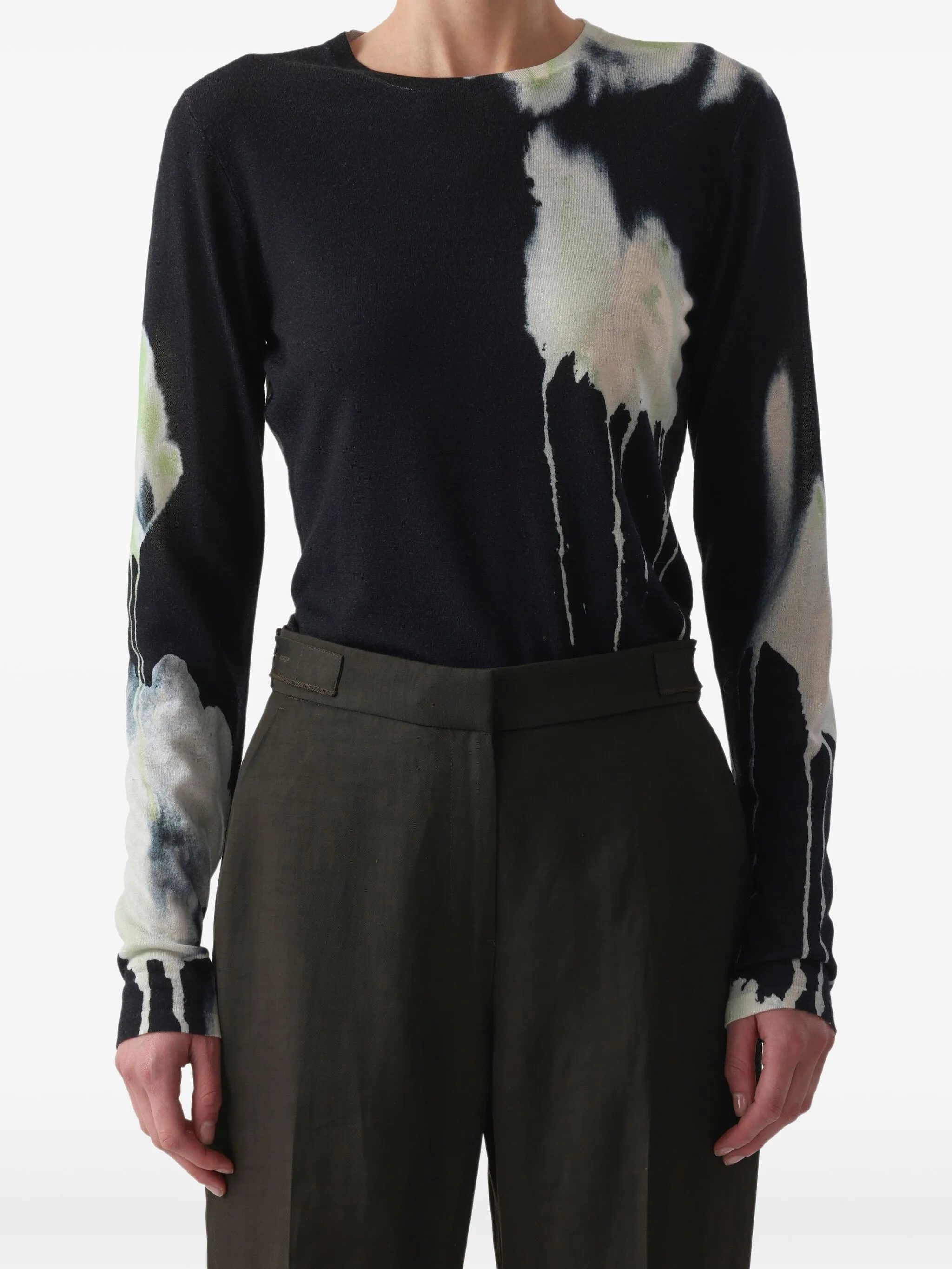 

Футболка с длинными рукавами Jason Wu Collection, черный