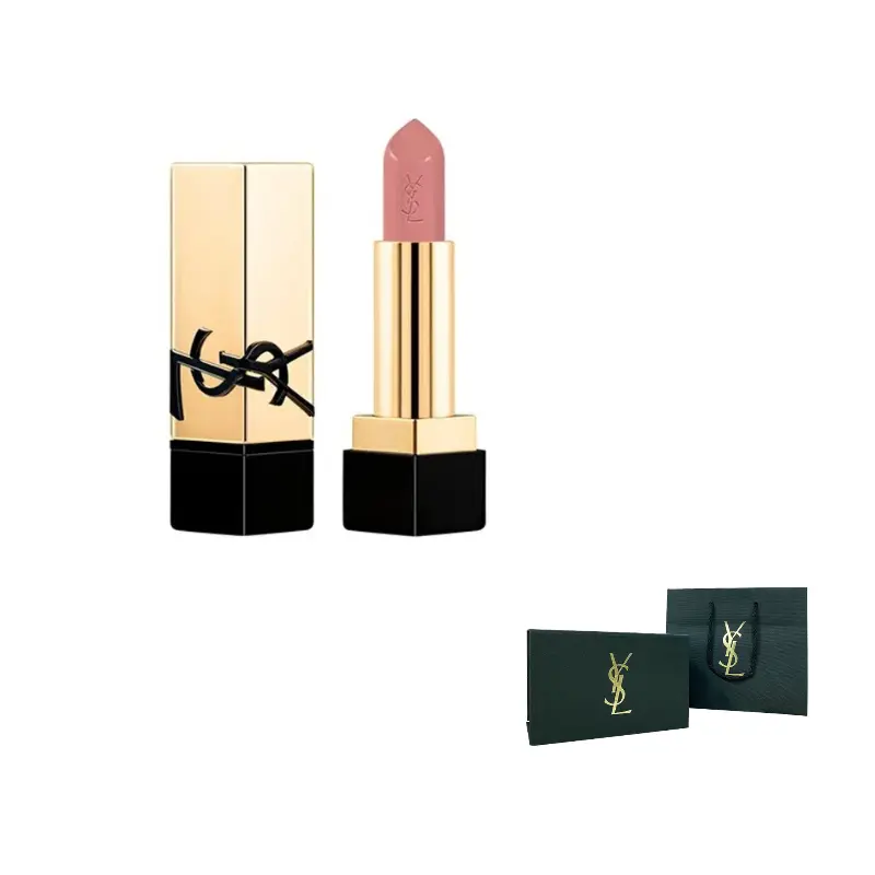 

SAINT LAURENT Помада Square Tube Gold Tube с сатиновым блеском, легко растушевывается, долго держится