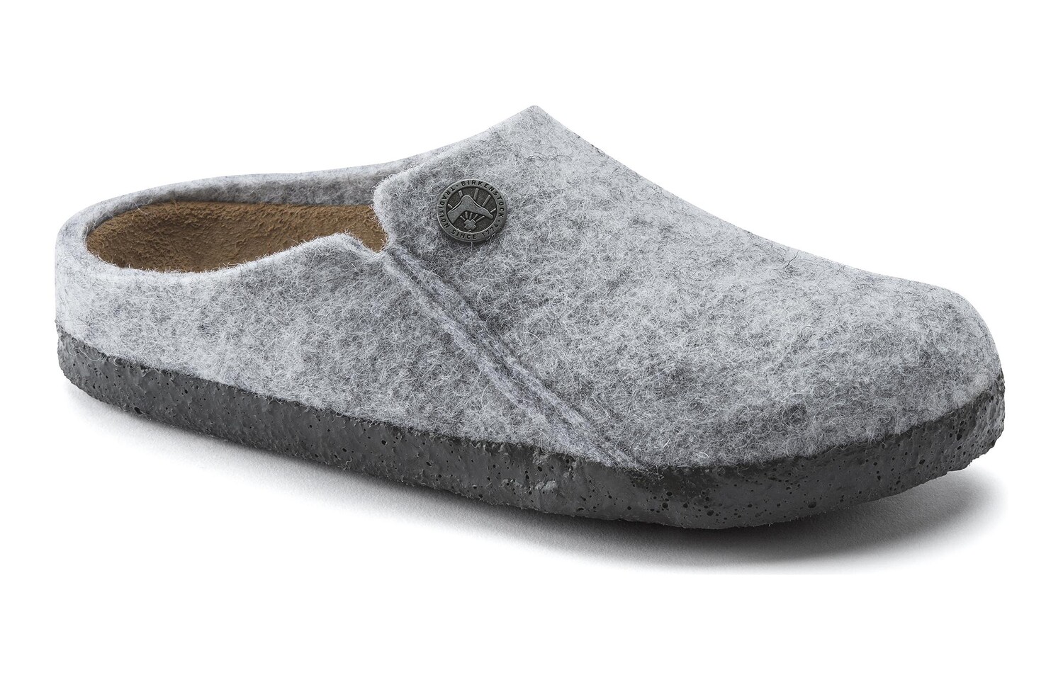 Сабо из войлока Zermatt Birkenstock, светло-серый — фото 2